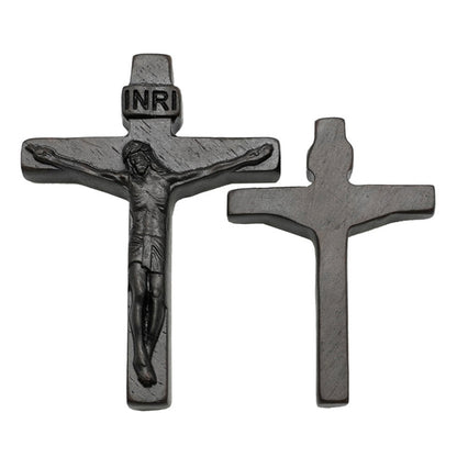 Wooden Cross Pendant Necklace