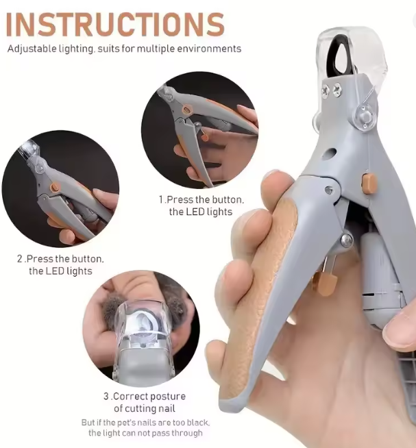 Pet Nail Clipper Set, Safe and Easy to Use