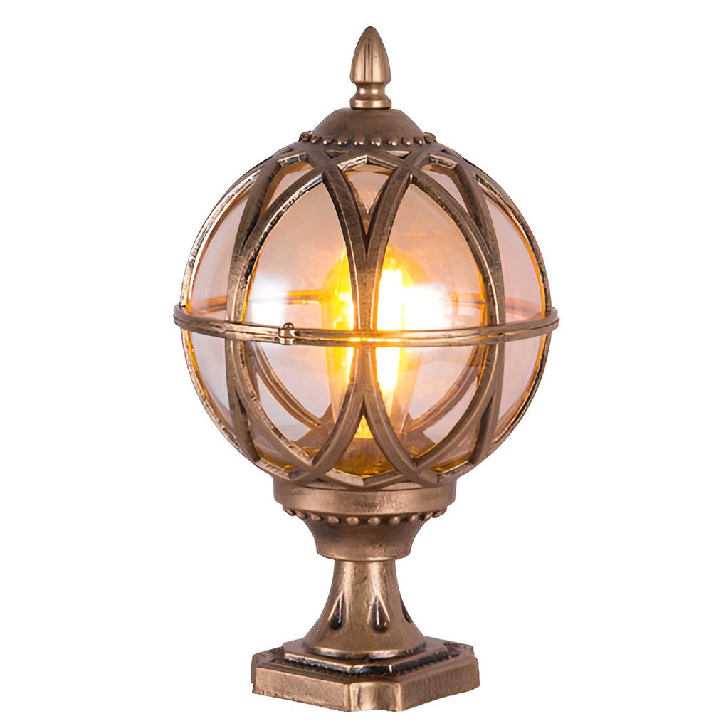 Classic Round Outdoor Post Light Fittings