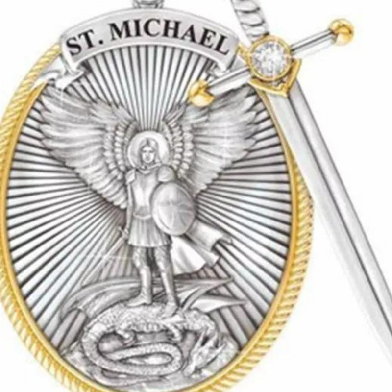Protective Archangel Michael Necklace