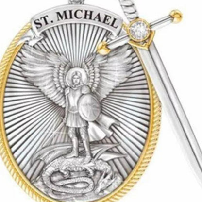Protective Archangel Michael Necklace