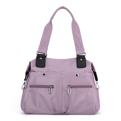 Waterproof Basic Nylon Tote Bag