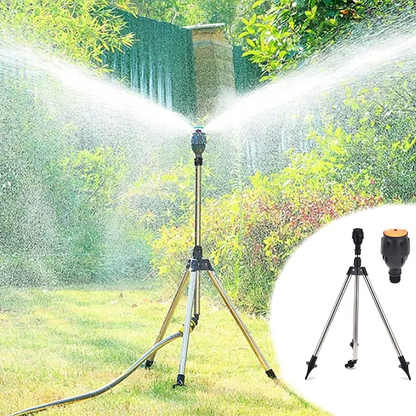 Easy Use Auto Rotating Lawn Sprinkler with Tripod - Cofik
