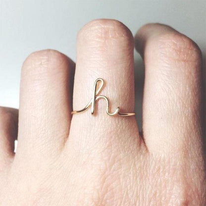 Cofik | Classic Alphabet Ring - Cofik