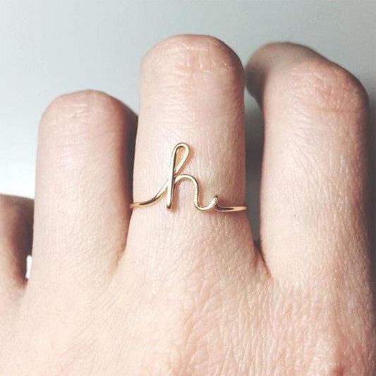 Cofik | Classic Alphabet Ring - Cofik