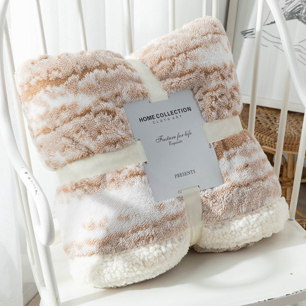 Plush Fuzzy Velvet Throw Blanket