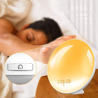 Smart Wake Up Clock with Simulated Sunrise