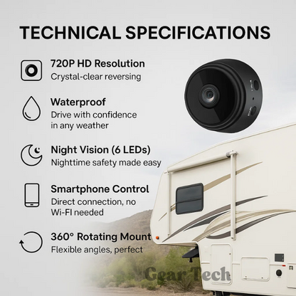 Easy Fit Rear View Camera