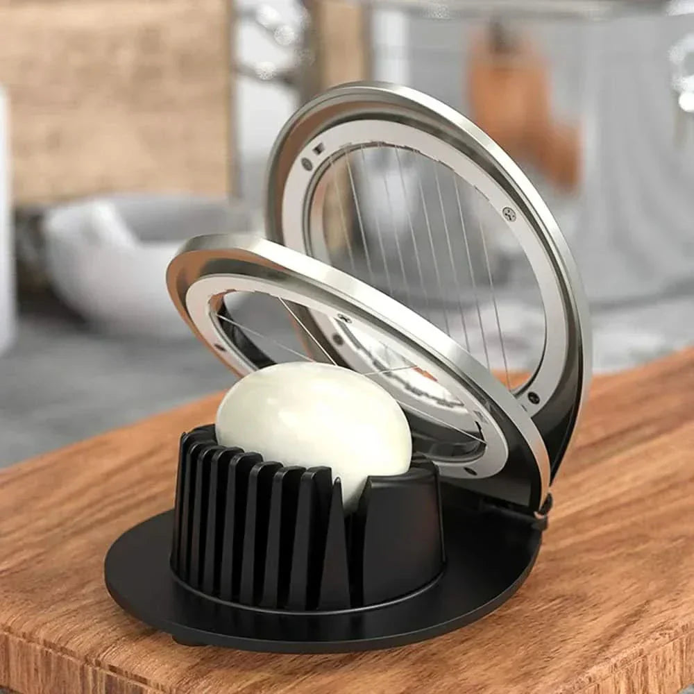 Premium 3-in-1 Stainless Egg Cutter - Cofik
