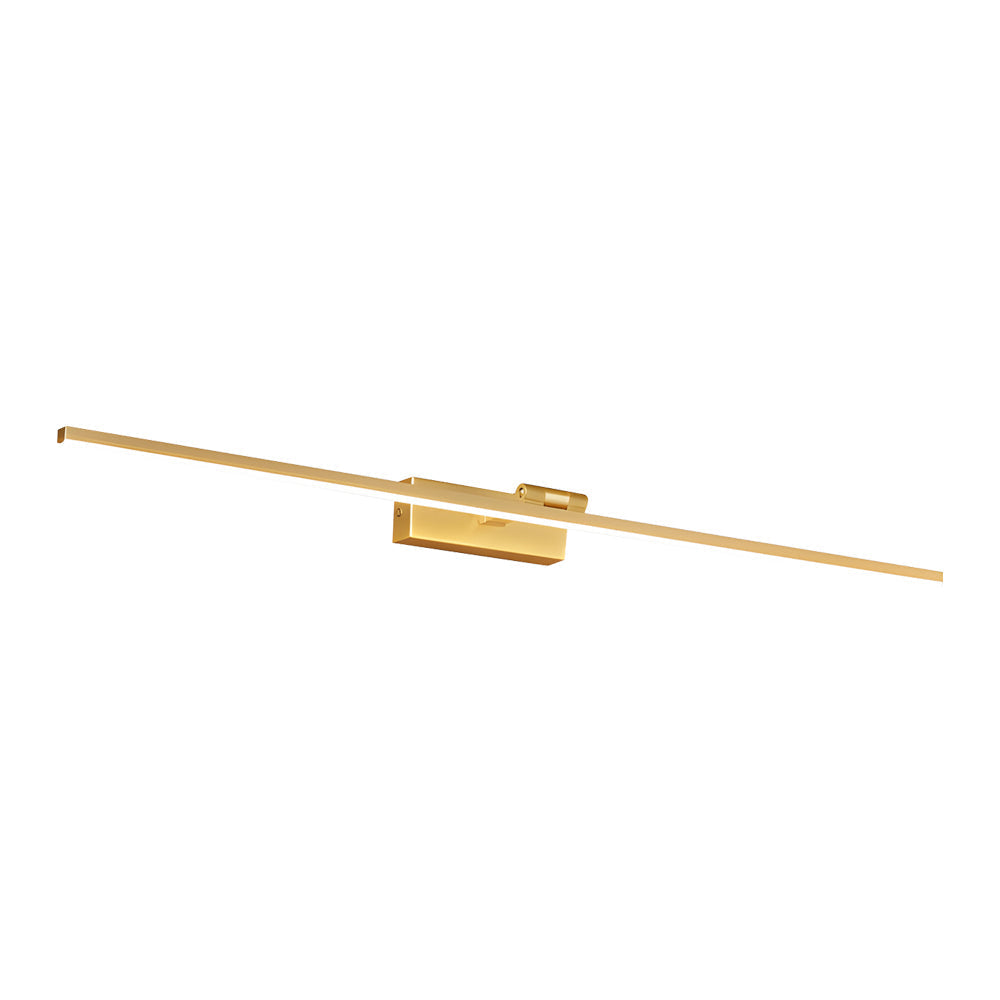 Contemporary Bronze Dimmable LED Bathroom Light Fixture