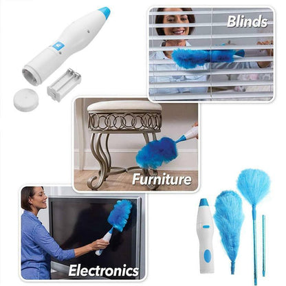 Powerful Extendable Duster with 2 Removable Heads