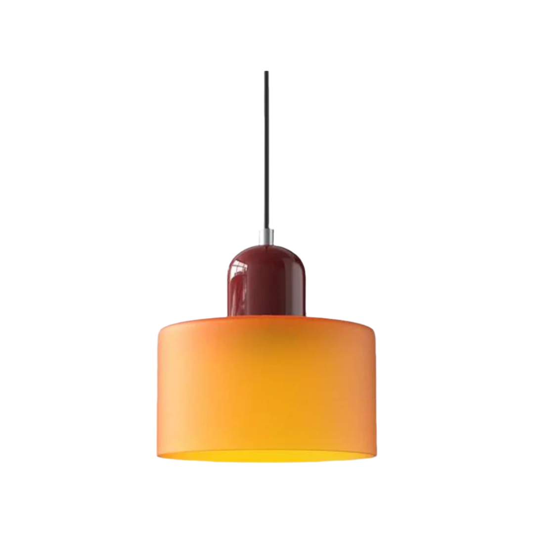 Stylish Round Glass Pendant Light