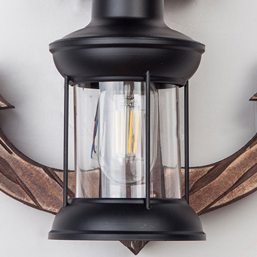 Rustic Nautical LED Wall Lamp