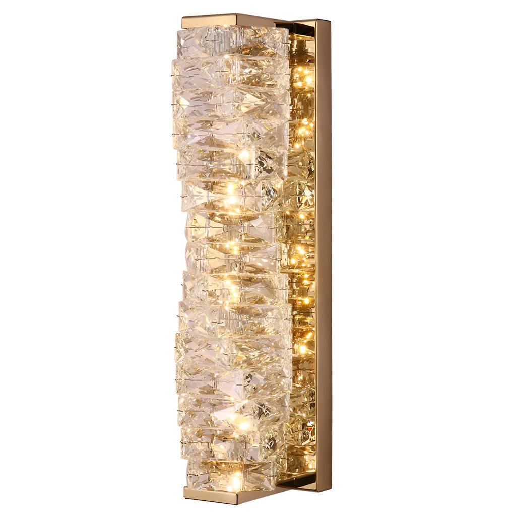 Elegant Glass LED Dimmable Wall Sconce