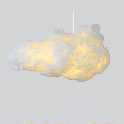 Sleek White Adjustable Hanging Ceiling Lamp