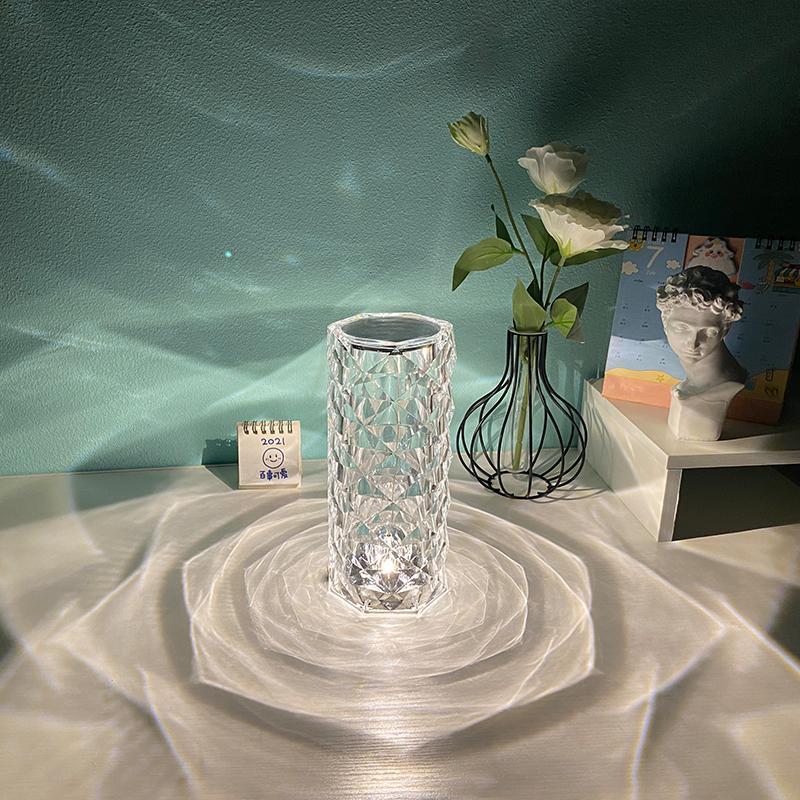 Luxury Crystal Glass Table Lamp