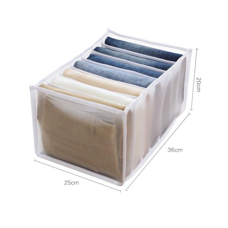 Breathable 7 Shelf Closet Storage Organizer