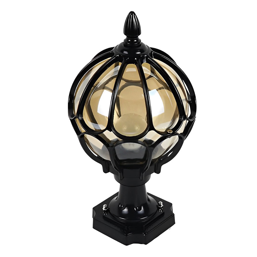 Classic Exterior Wall Lantern with Clear Glass Shade
