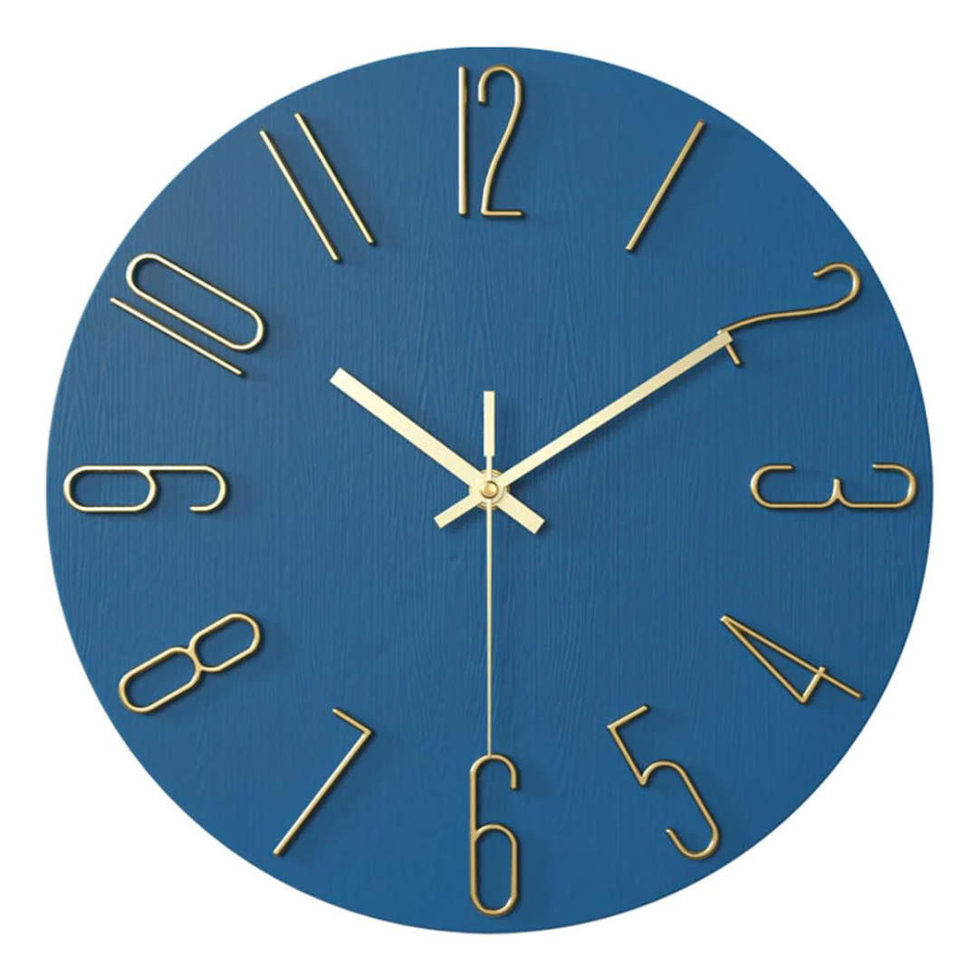 Quiet Large Wall Clock for Home Decoration - Cofik