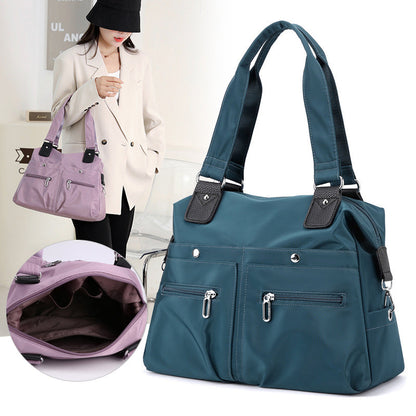 Waterproof Basic Nylon Tote Bag