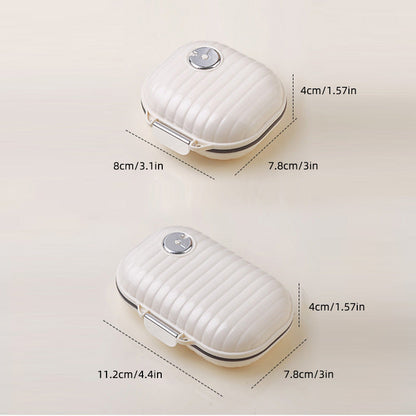Travel Daily Pill Organizer Box