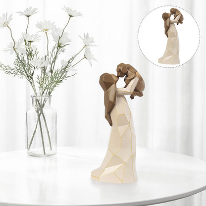 Lovely Dog Friendship Statue Figurine - Cofik