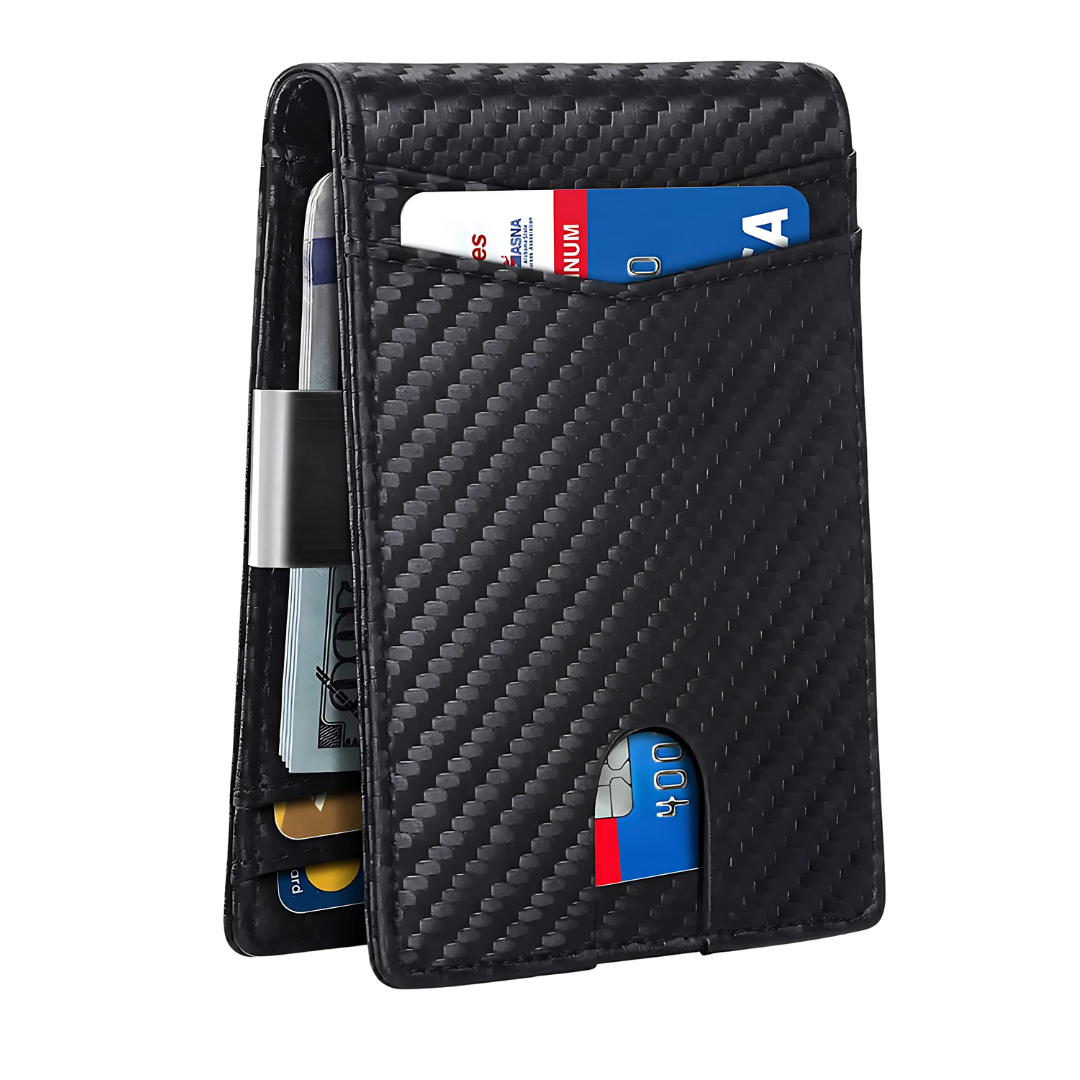 Secure Slim Genuine Leather Men's Wallet - Cofik