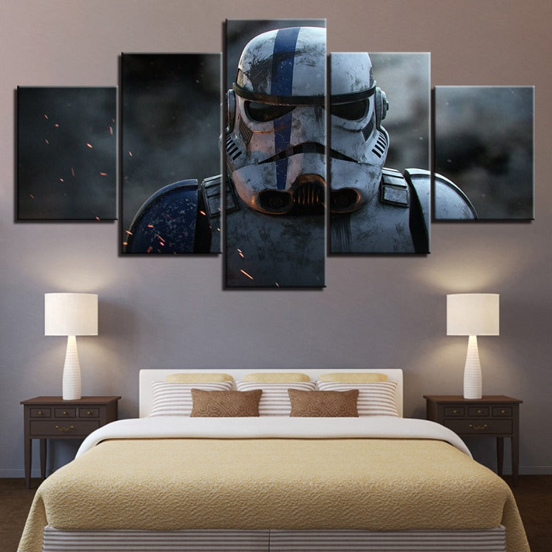 Star Wars Stormtrooper 5-Piece HD Canvas Wall Art