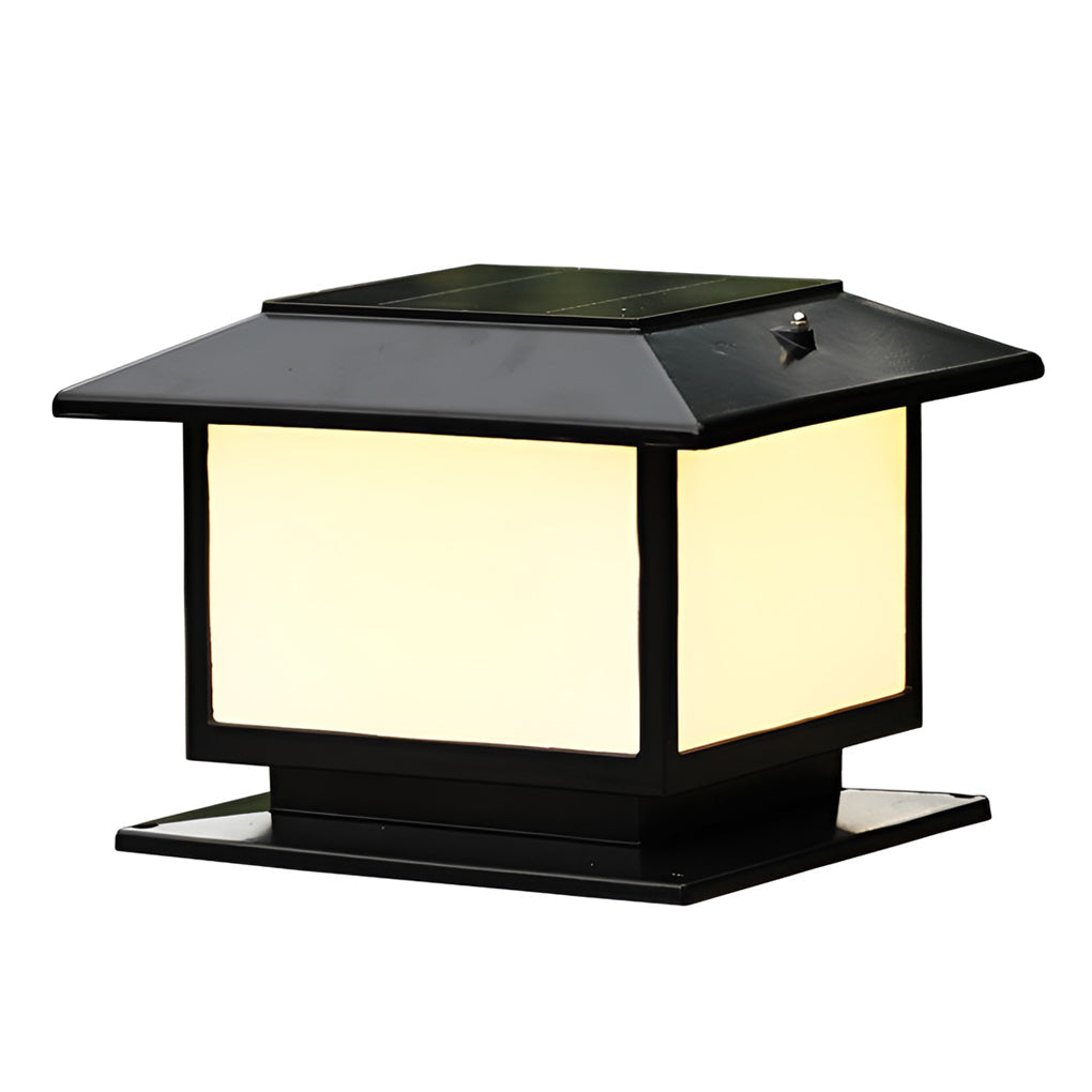 Outdoor Bright Solar Powered Fence Post Lights