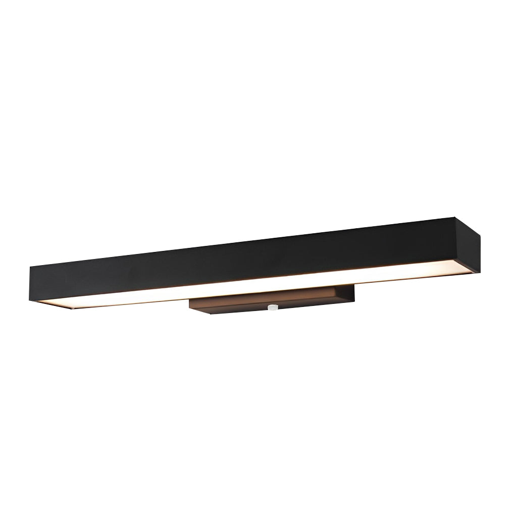 Weatherproof Automatic Black Outdoor Wall Lamp