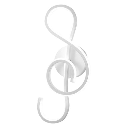 Contemporary Music Theme LED Wall Light