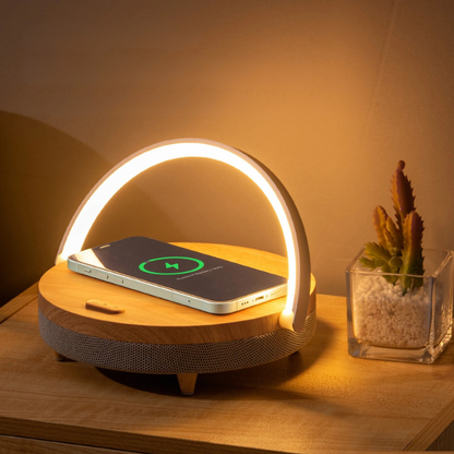 Smart Desk Lamp with Wireless Charging and Speaker - Cofik