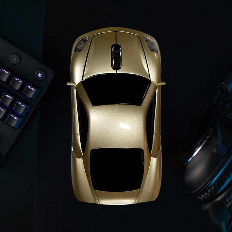 Fast Racing Car Design Wireless Mouse