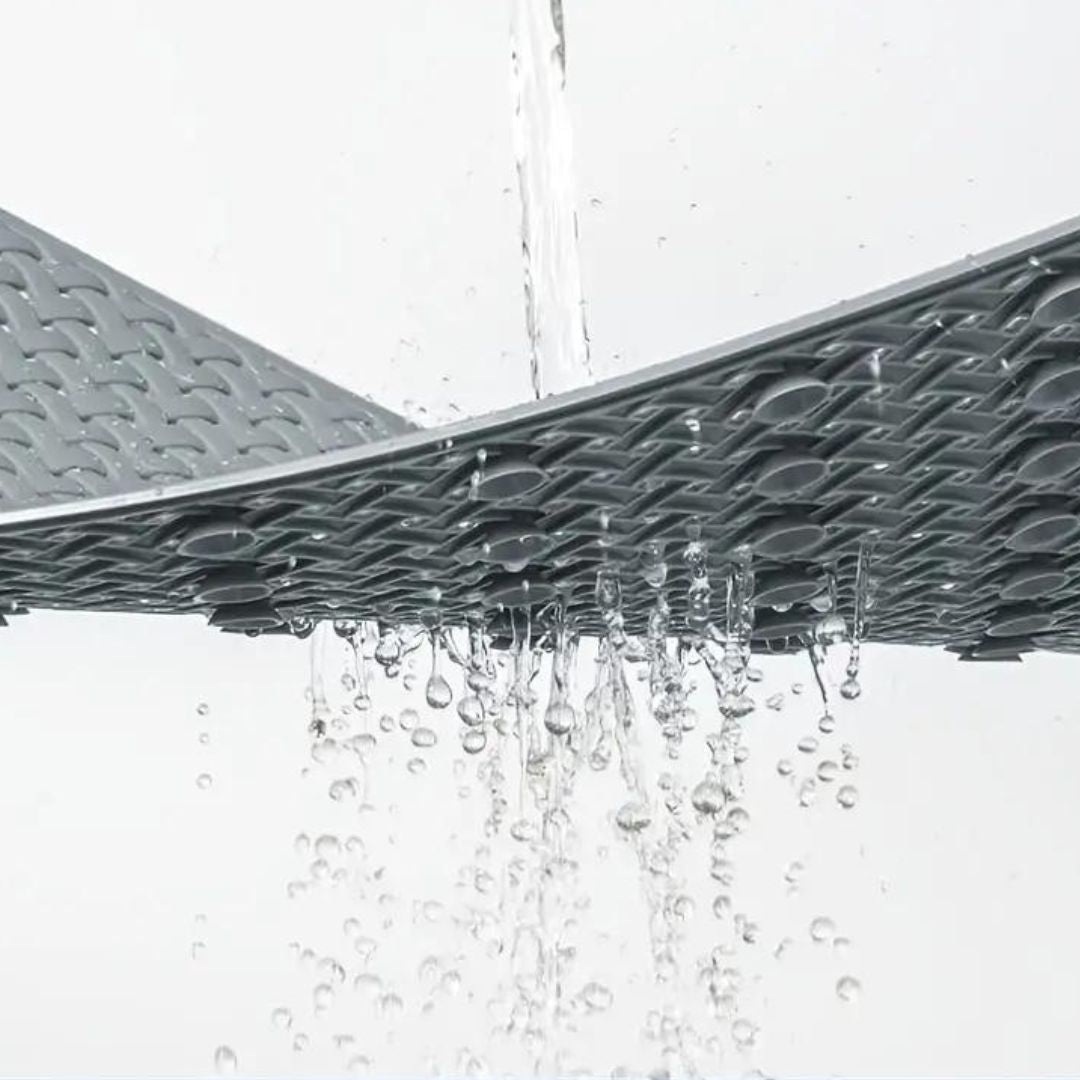 Grip Bathroom Mat with Suction Cups - Anti Slip Shower Mat