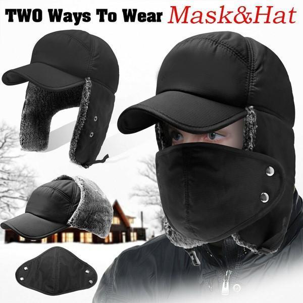 Warm Thermal Face And Ear Beanie - Cofik
