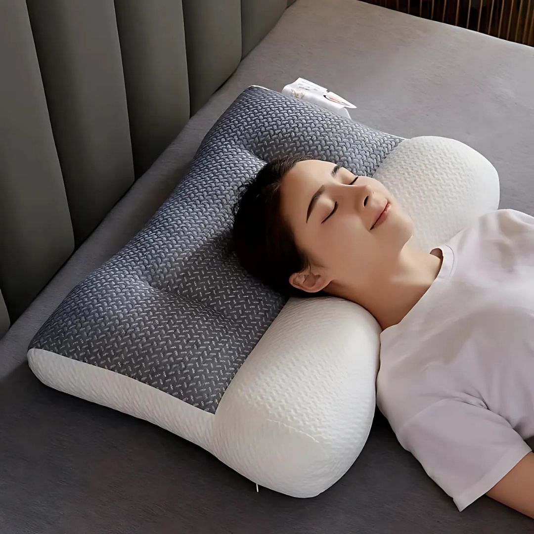 Contour Memory Foam Neck Pillow For Sleep Support - Cofik