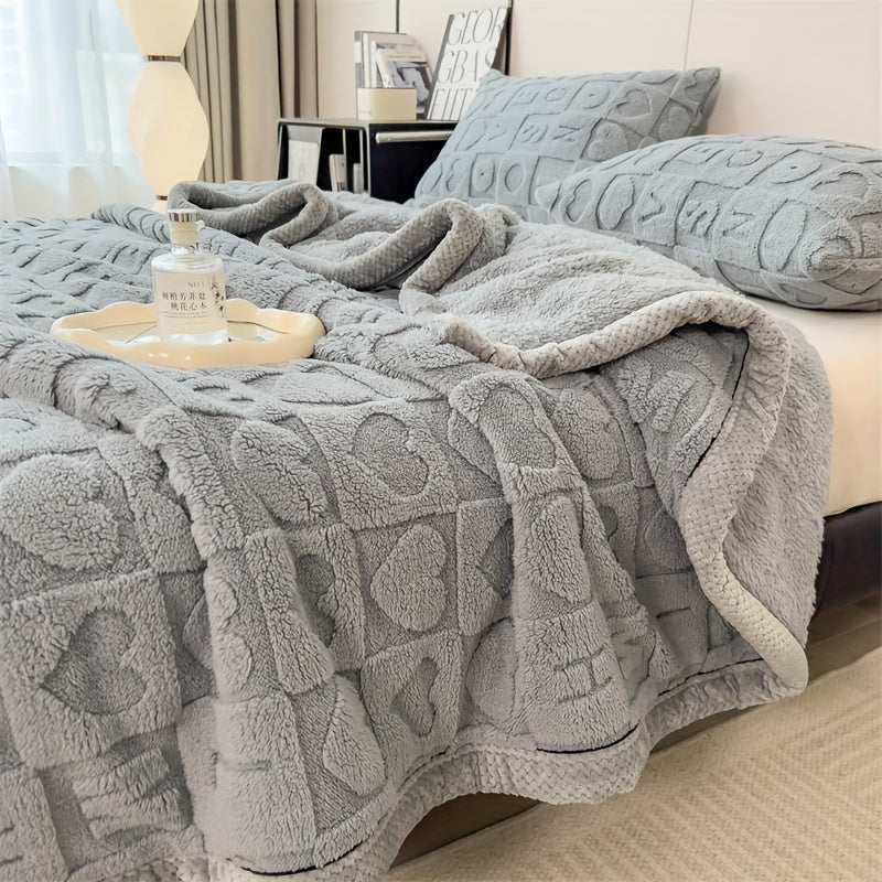 Soft Plush Fleece Throw Blanket for Cozy Nights