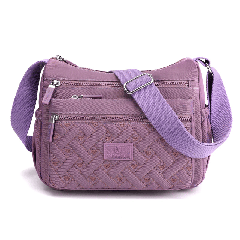 Waterproof Nylon Crossbody Messenger Bag