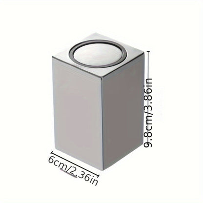 Compact Stainless Steel Toothpick Dispenser