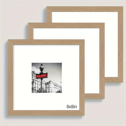 Modern Wooden Picture Frame Set