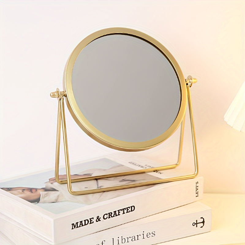 Classic Adjustable Vanity Mirror with Metal Frame