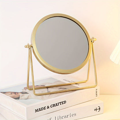 Classic Adjustable Vanity Mirror with Metal Frame