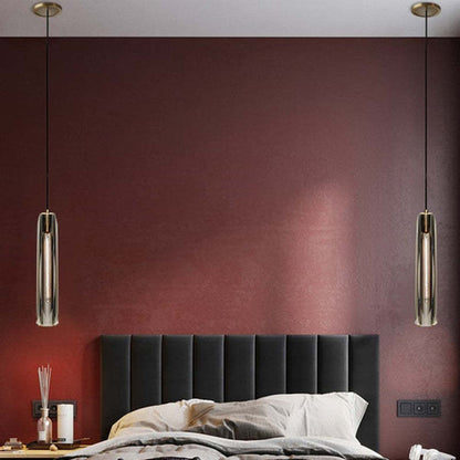 Sleek Glass Pendant Ceiling Light Fixture