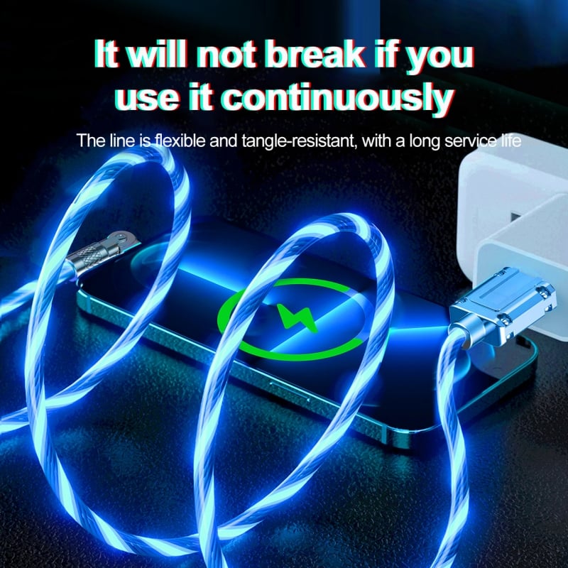 Fast Magnetic Phone Charger Cable with 540° Rotation - Cofik
