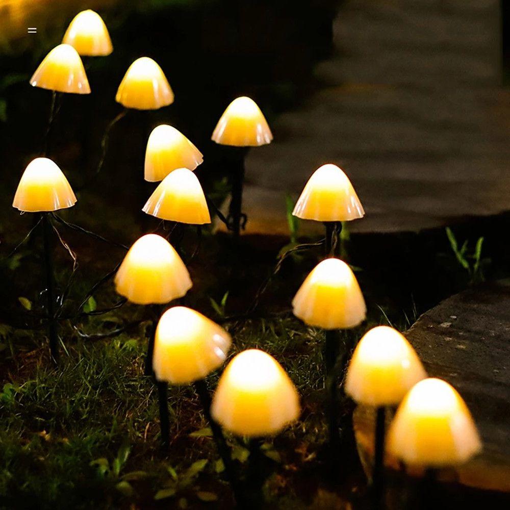 Colorful Solar Powered Fairy String Lights