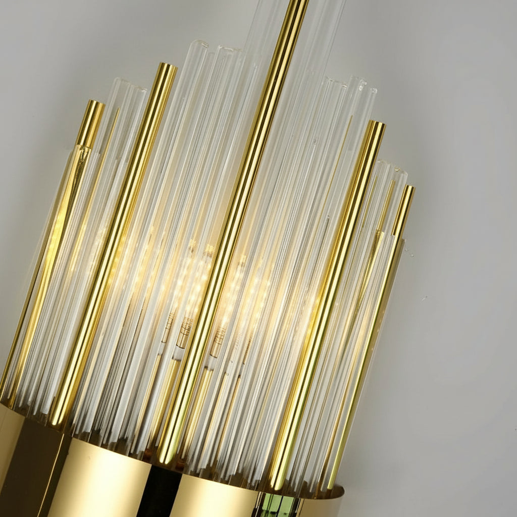 Modern Stainless Steel LED Wall Sconce 24in Dimmable Light