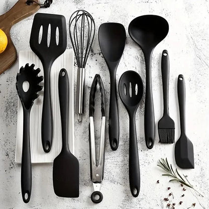 Non-Stick Silicone Cooking Utensil Set