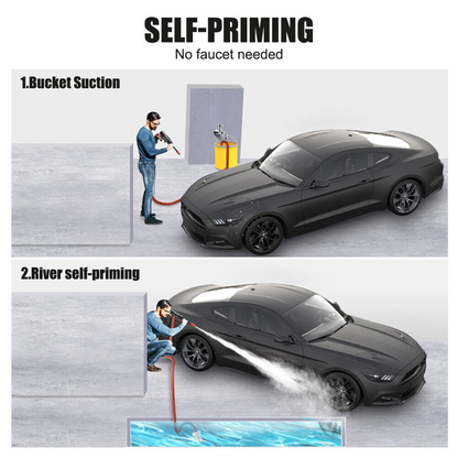 Powerful Wireless Portable Pressure Washer Spray Gun