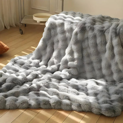 Soft Plush Throw Blanket for Cozy Comfort