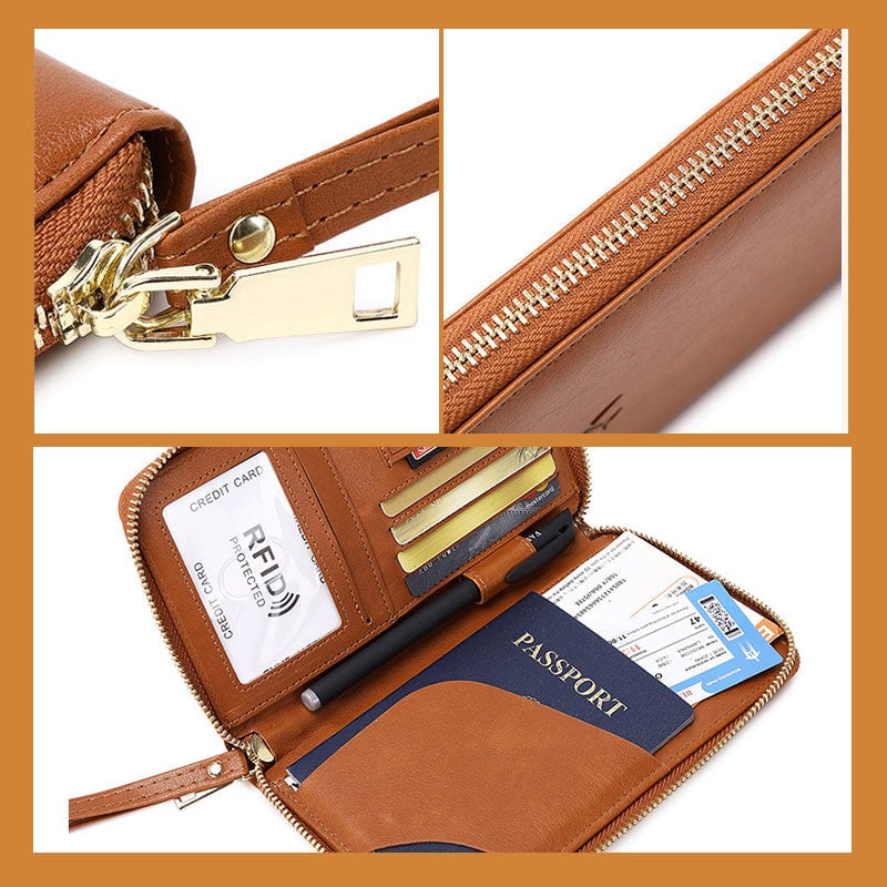 Secure Travel RFID Blocking Wallet